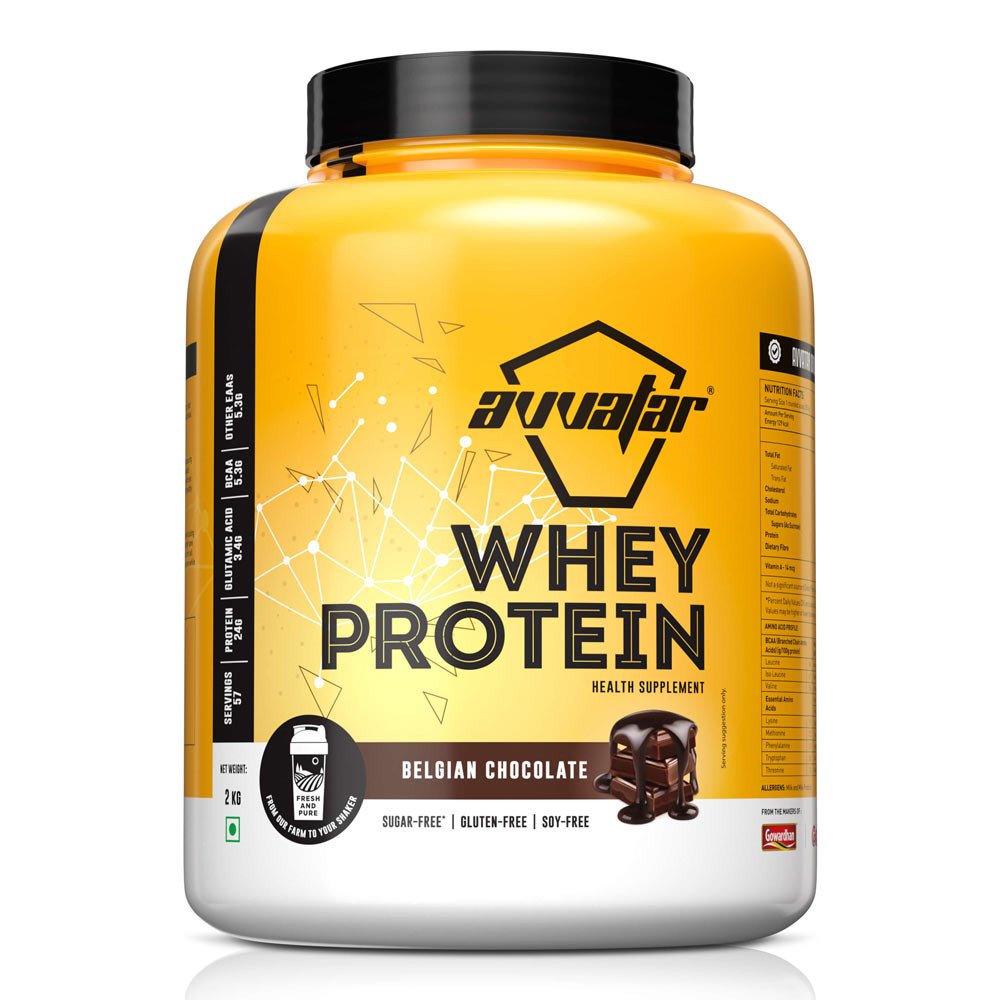 Avvatar Whey Protein| 27g Protein | Sugar free | Gluten free | Soy free