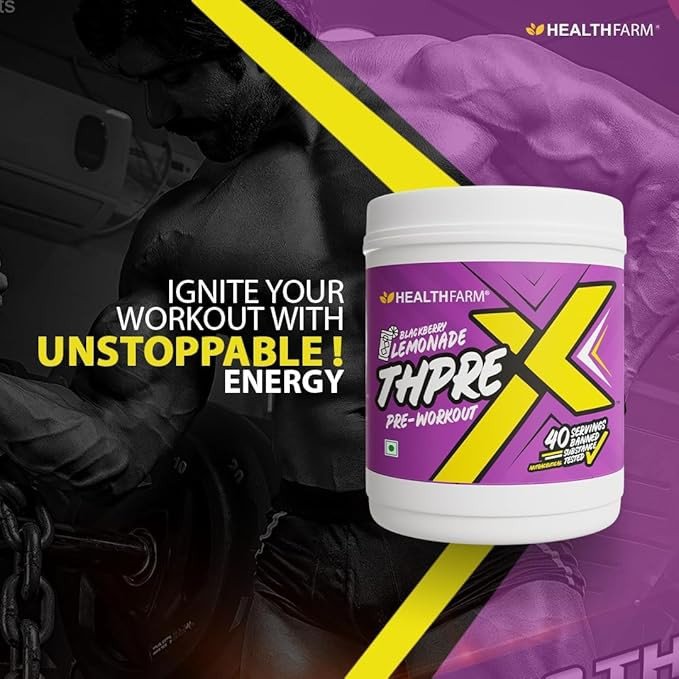 Healthfarm Thpre X Pre Workout Powder Sports Nutrition Supplement for