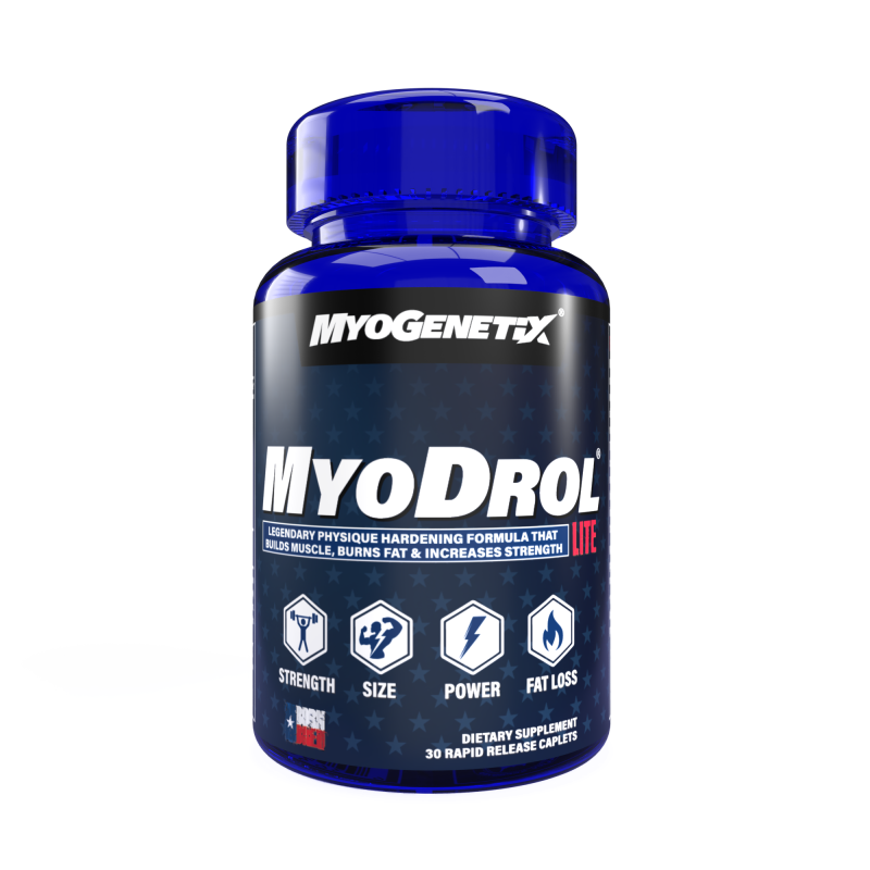 Myodrol-HSP® LITE 30 Caplets – The One & Only Original Muscle Creator for Beginners