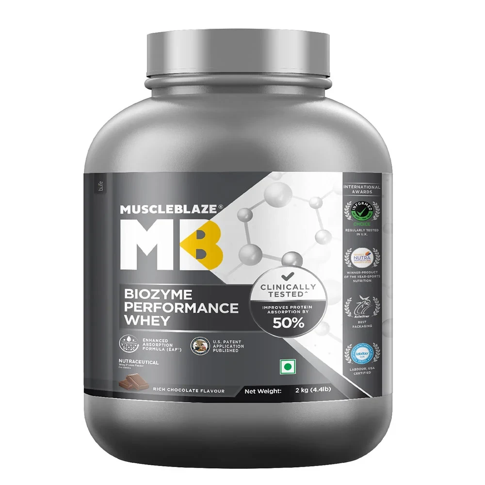 MuscleBlaze Biozyme Performance Whey